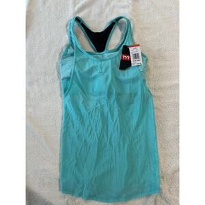 TYR Swimsuit Womens Top, BOHO FLRL MAD 2N1 TR, Size S 4/6